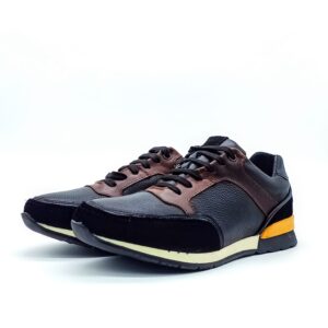 Sneaker Raimbow Negro/Miel