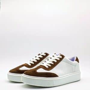Sneaker Oda Blanco /Cafe